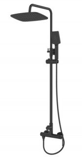 Душевая стойка BelBagno ACQUA-DOCM-NERO чёрный